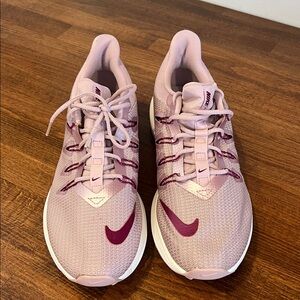 Nike Women's Athletic Shoes in Pink and Maroon